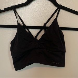 Danskin strappy back lightly lined bralette